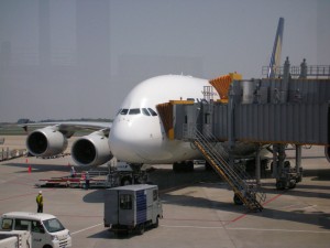 エアバスA380（成田空港）