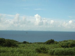 古宇利島から見た伊是名島＆伊平屋島